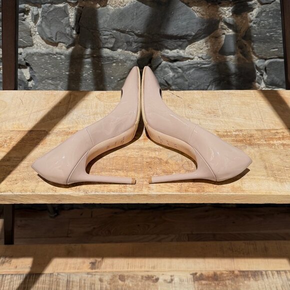 Saint Laurent Nude Patent Anja 100 Pumps - Picture 7 of 11